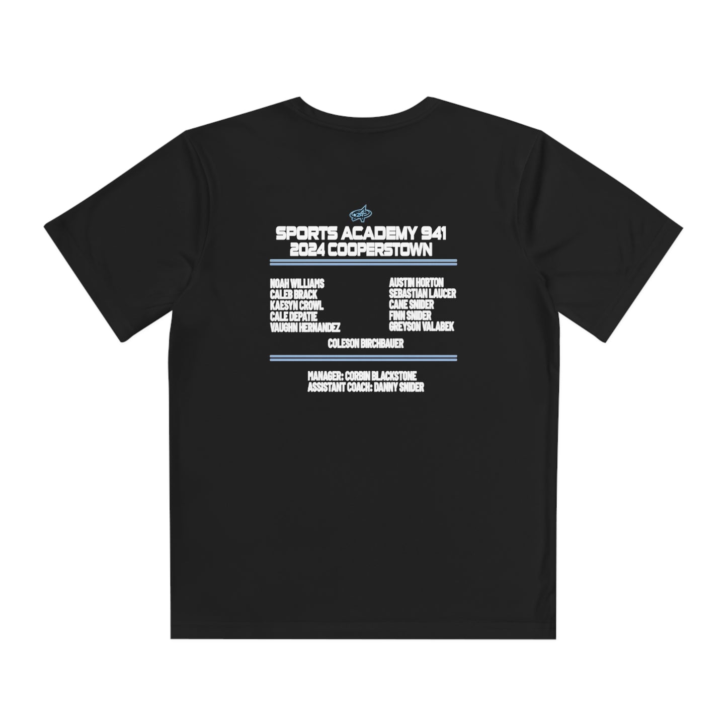 Cooperstown Youth Dri Fit TEE