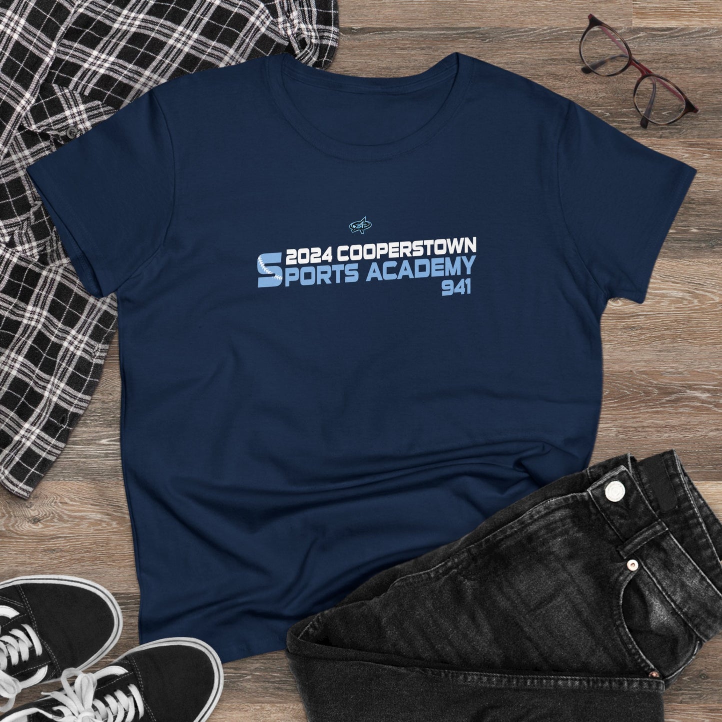 Mom Cooperstown TEE