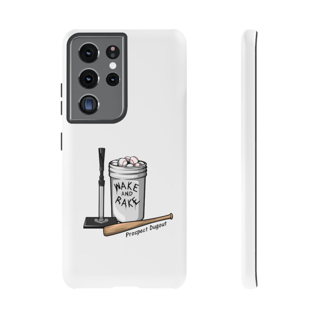 Wake and Rake Phone Case