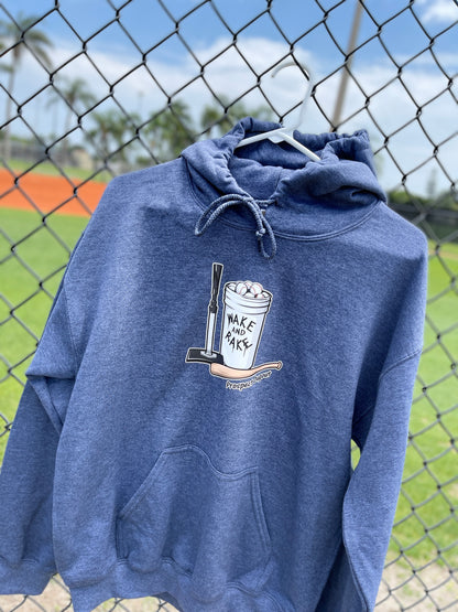 Wake and Rake hoodie