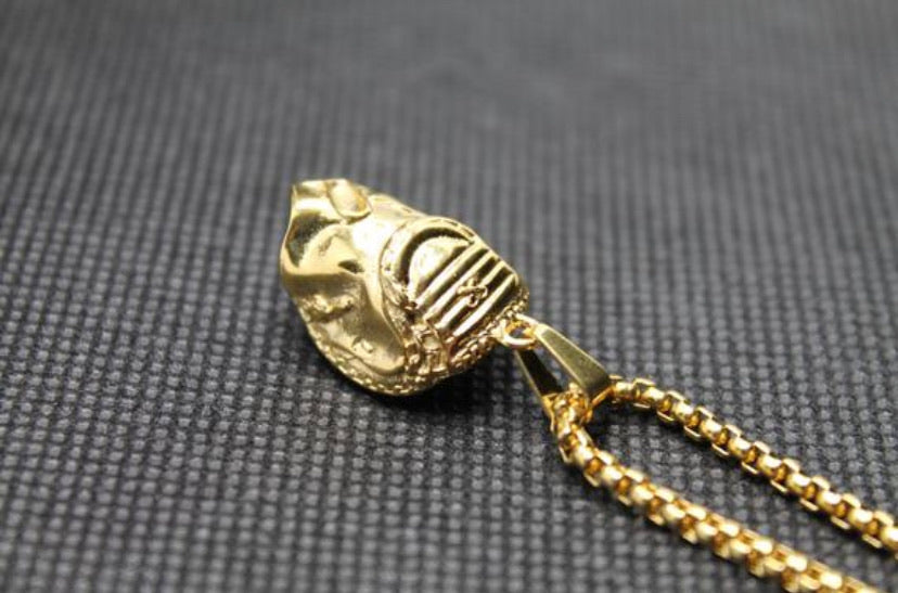 Catchers Mitt Pendant - Gold